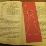 Hand Embroided Christmas Bookmarks - Set Of 4